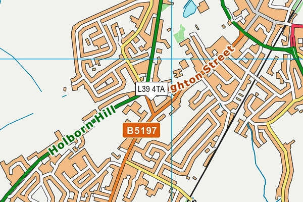 L39 4TA map - OS VectorMap District (Ordnance Survey) L39 4TA map - OS VectorMap District (Ordnance Survey)