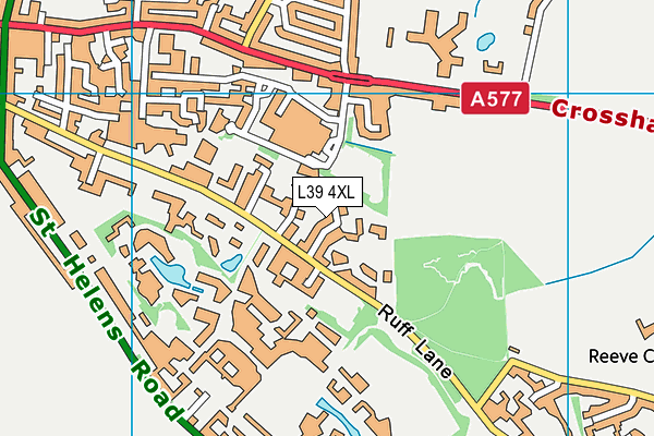 L39 4XL map - OS VectorMap District (Ordnance Survey) L39 4XL map - OS VectorMap District (Ordnance Survey)