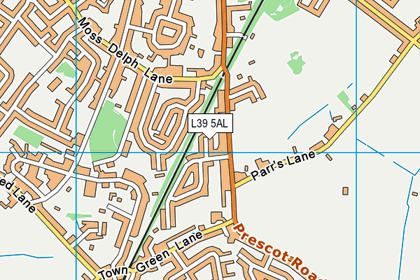 L39 5AL map - OS VectorMap District (Ordnance Survey) L39 5AL map - OS VectorMap District (Ordnance Survey)