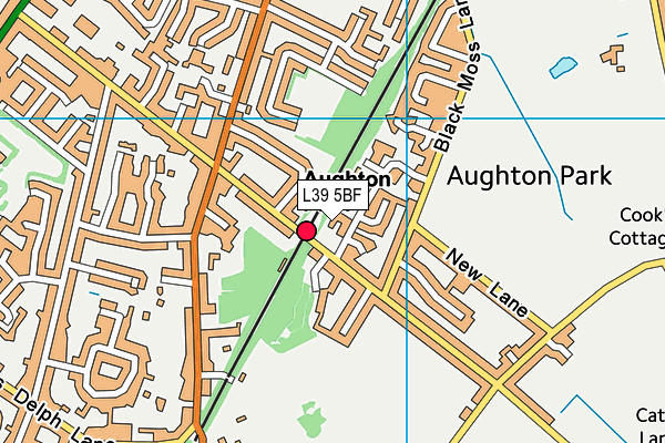 L39 5BF map - OS VectorMap District (Ordnance Survey) L39 5BF map - OS VectorMap District (Ordnance Survey)