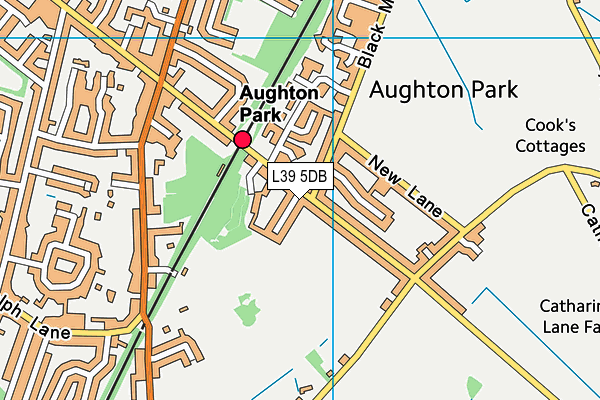 L39 5DB map - OS VectorMap District (Ordnance Survey) L39 5DB map - OS VectorMap District (Ordnance Survey)