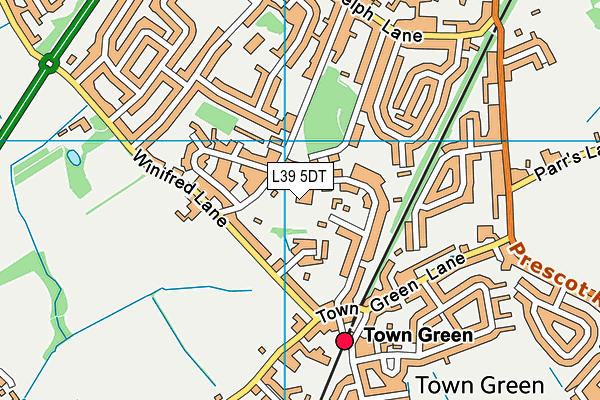 L39 5DT map - OS VectorMap District (Ordnance Survey) L39 5DT map - OS VectorMap District (Ordnance Survey)