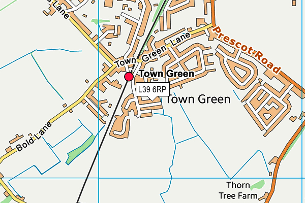 L39 6RP map - OS VectorMap District (Ordnance Survey) L39 6RP map - OS VectorMap District (Ordnance Survey)