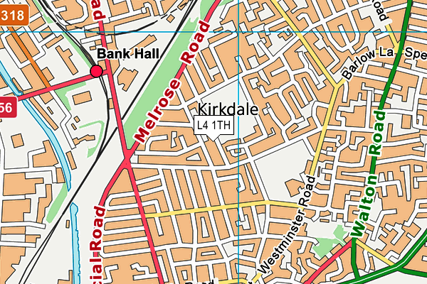 L4 1TH map - OS VectorMap District (Ordnance Survey) L4 1TH map - OS VectorMap District (Ordnance Survey)
