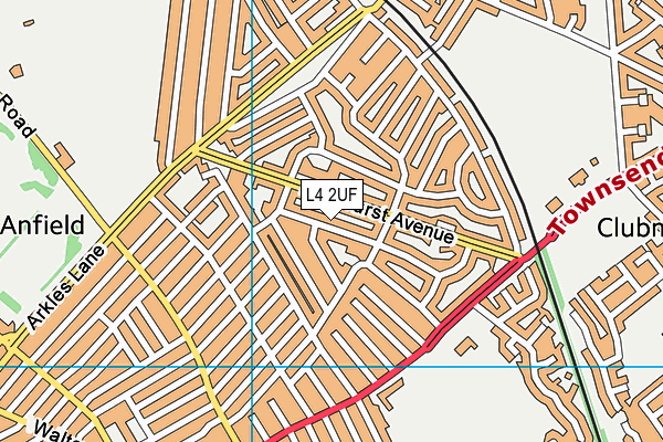 L4 2UF map - OS VectorMap District (Ordnance Survey) L4 2UF map - OS VectorMap District (Ordnance Survey)
