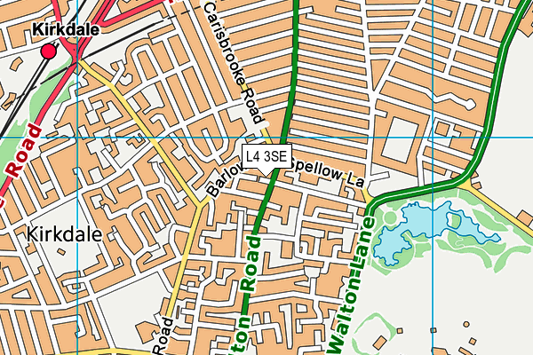 L4 3SE map - OS VectorMap District (Ordnance Survey) L4 3SE map - OS VectorMap District (Ordnance Survey)