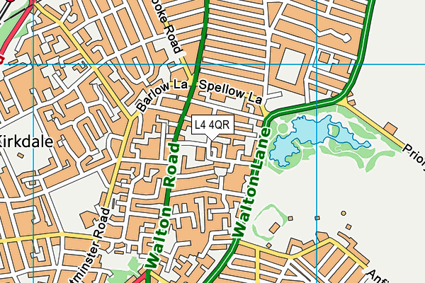 L4 4QR map - OS VectorMap District (Ordnance Survey) L4 4QR map - OS VectorMap District (Ordnance Survey)