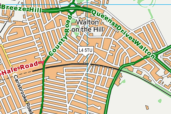 L4 5TU map - OS VectorMap District (Ordnance Survey) L4 5TU map - OS VectorMap District (Ordnance Survey)