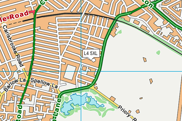 L4 5XL map - OS VectorMap District (Ordnance Survey) L4 5XL map - OS VectorMap District (Ordnance Survey)