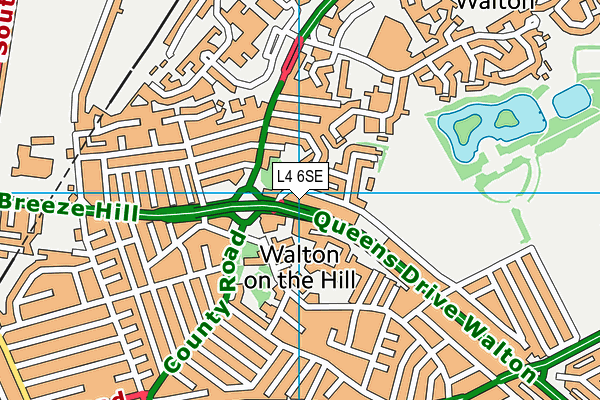 L4 6SE map - OS VectorMap District (Ordnance Survey) L4 6SE map - OS VectorMap District (Ordnance Survey)