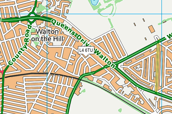 L4 6TU map - OS VectorMap District (Ordnance Survey) L4 6TU map - OS VectorMap District (Ordnance Survey)