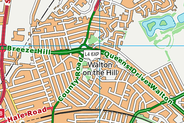L4 6XP map - OS VectorMap District (Ordnance Survey) L4 6XP map - OS VectorMap District (Ordnance Survey)