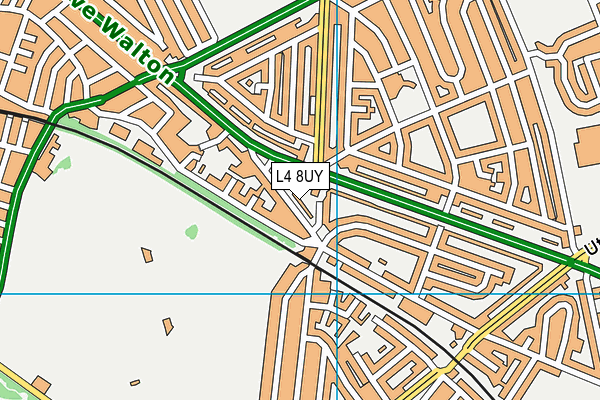 L4 8UY map - OS VectorMap District (Ordnance Survey) L4 8UY map - OS VectorMap District (Ordnance Survey)