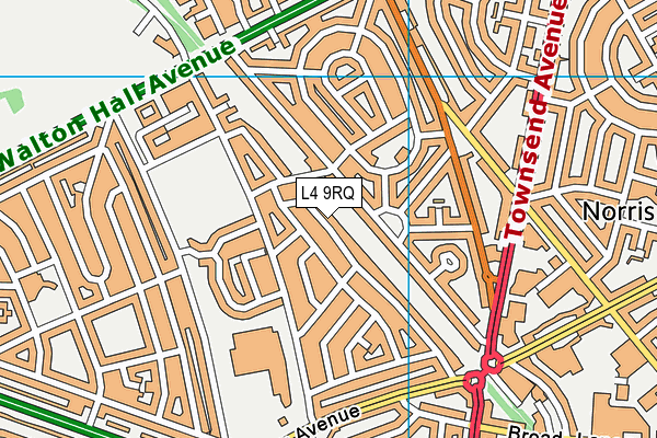 L4 9RQ map - OS VectorMap District (Ordnance Survey) L4 9RQ map - OS VectorMap District (Ordnance Survey)
