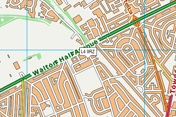 L4 9RZ map - OS VectorMap District (Ordnance Survey) L4 9RZ map - OS VectorMap District (Ordnance Survey)