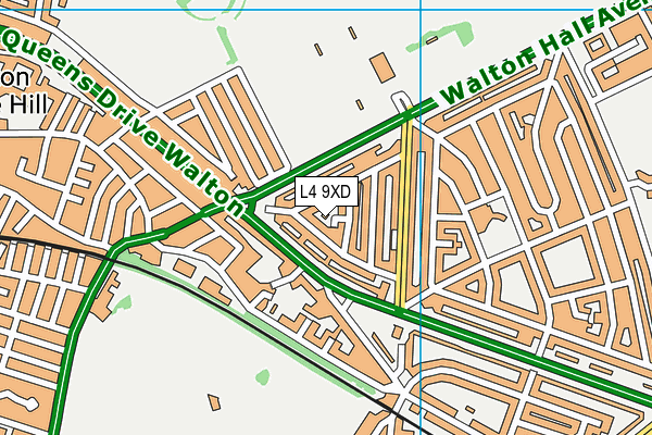 L4 9XD map - OS VectorMap District (Ordnance Survey) L4 9XD map - OS VectorMap District (Ordnance Survey)