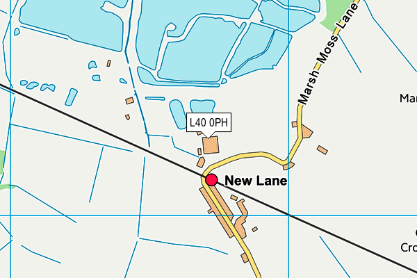 L40 0PH map - OS VectorMap District (Ordnance Survey) L40 0PH map - OS VectorMap District (Ordnance Survey)