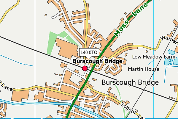 L40 0TQ map - OS VectorMap District (Ordnance Survey) L40 0TQ map - OS VectorMap District (Ordnance Survey)