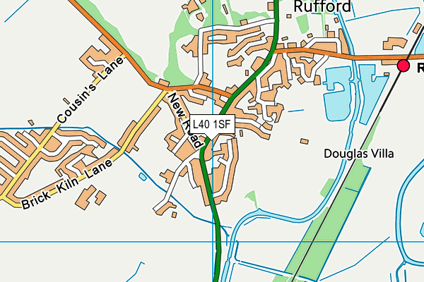 L40 1SF map - OS VectorMap District (Ordnance Survey) L40 1SF map - OS VectorMap District (Ordnance Survey)