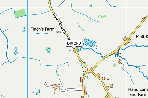 L40 2RD map - OS VectorMap District (Ordnance Survey) L40 2RD map - OS VectorMap District (Ordnance Survey)