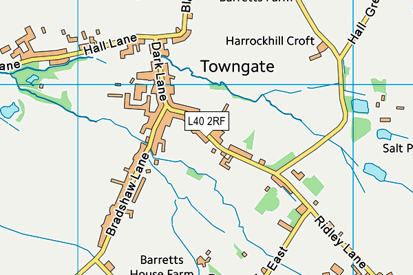 L40 2RF map - OS VectorMap District (Ordnance Survey) L40 2RF map - OS VectorMap District (Ordnance Survey)