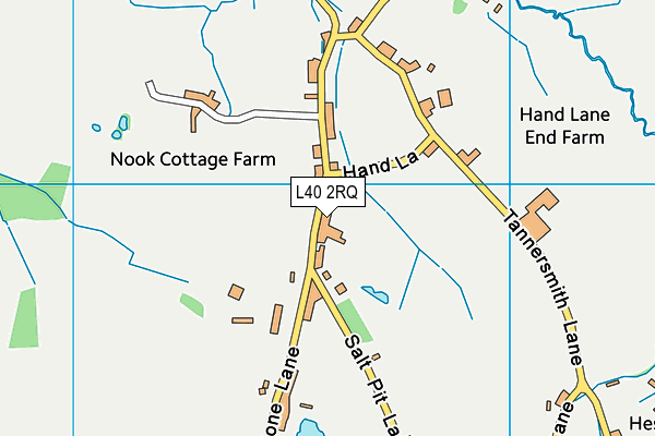 L40 2RQ map - OS VectorMap District (Ordnance Survey) L40 2RQ map - OS VectorMap District (Ordnance Survey)