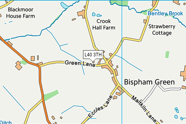 L40 3TH map - OS VectorMap District (Ordnance Survey) L40 3TH map - OS VectorMap District (Ordnance Survey)