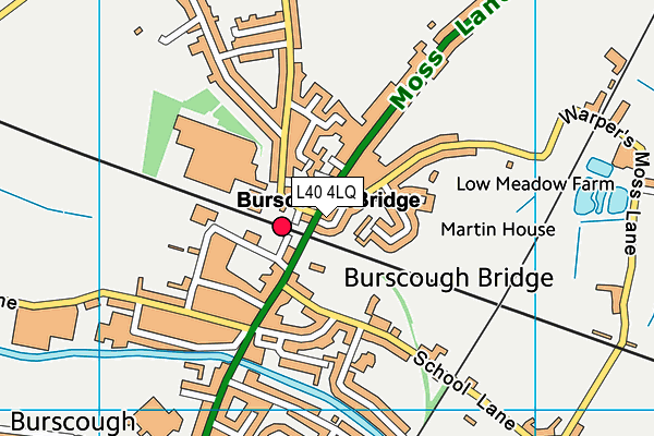 L40 4LQ map - OS VectorMap District (Ordnance Survey) L40 4LQ map - OS VectorMap District (Ordnance Survey)