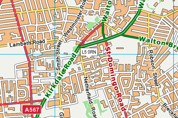 L5 0RN map - OS VectorMap District (Ordnance Survey) L5 0RN map - OS VectorMap District (Ordnance Survey)