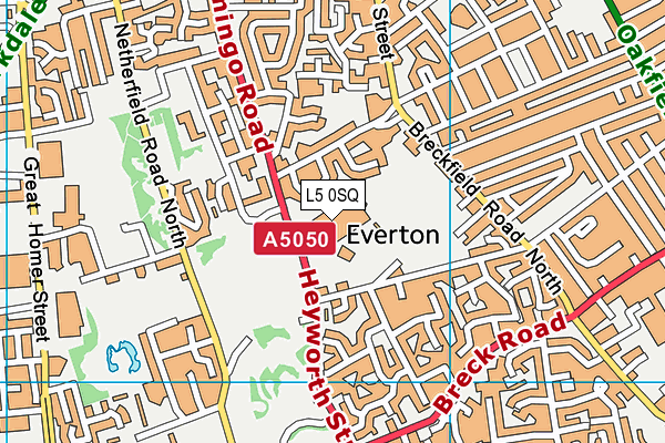 L5 0SQ map - OS VectorMap District (Ordnance Survey) L5 0SQ map - OS VectorMap District (Ordnance Survey)