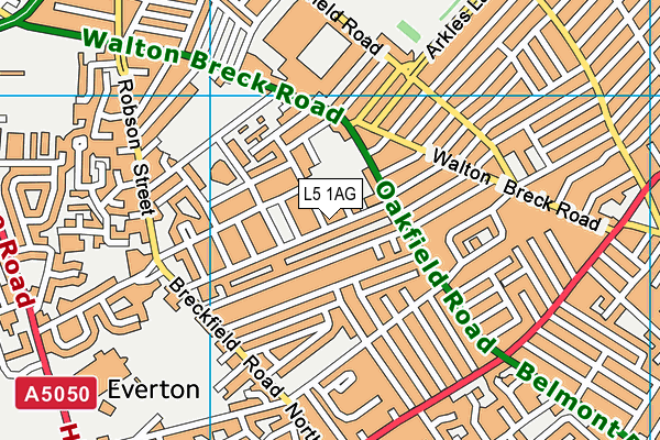 L5 1AG map - OS VectorMap District (Ordnance Survey) L5 1AG map - OS VectorMap District (Ordnance Survey)
