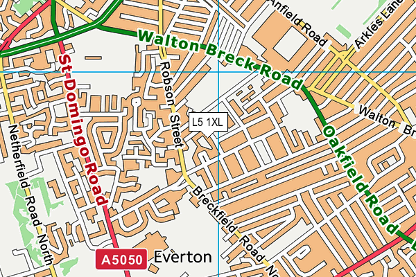 L5 1XL map - OS VectorMap District (Ordnance Survey) L5 1XL map - OS VectorMap District (Ordnance Survey)