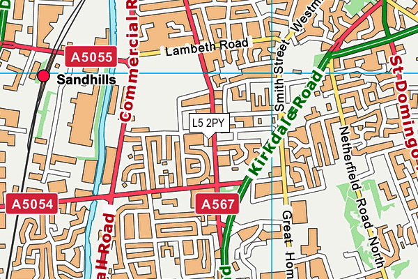L5 2PY map - OS VectorMap District (Ordnance Survey) L5 2PY map - OS VectorMap District (Ordnance Survey)