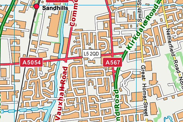 L5 2QD map - OS VectorMap District (Ordnance Survey) L5 2QD map - OS VectorMap District (Ordnance Survey)