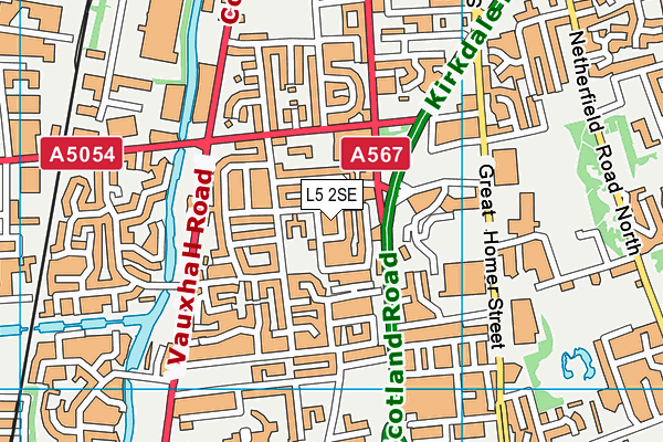 L5 2SE map - OS VectorMap District (Ordnance Survey) L5 2SE map - OS VectorMap District (Ordnance Survey)