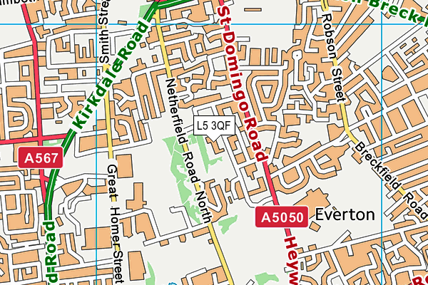 L5 3QF map - OS VectorMap District (Ordnance Survey) L5 3QF map - OS VectorMap District (Ordnance Survey)