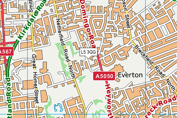 L5 3QG map - OS VectorMap District (Ordnance Survey) L5 3QG map - OS VectorMap District (Ordnance Survey)