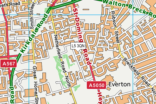 L5 3QN map - OS VectorMap District (Ordnance Survey) L5 3QN map - OS VectorMap District (Ordnance Survey)