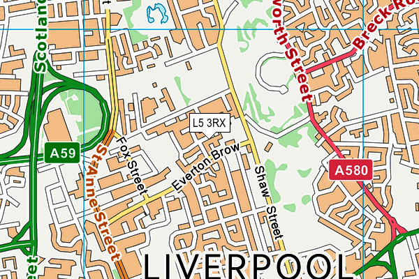 L5 3RX map - OS VectorMap District (Ordnance Survey) L5 3RX map - OS VectorMap District (Ordnance Survey)