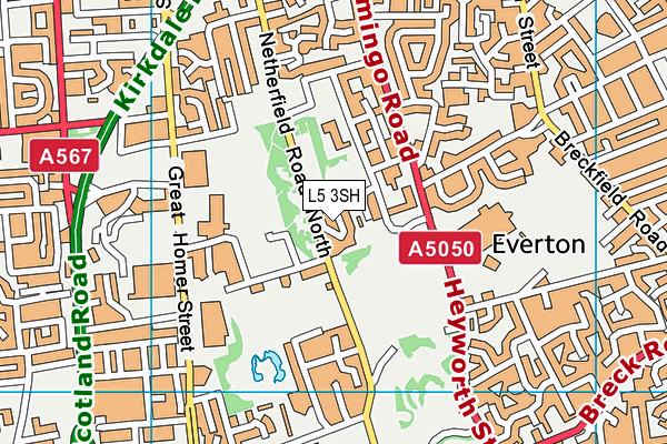 L5 3SH map - OS VectorMap District (Ordnance Survey) L5 3SH map - OS VectorMap District (Ordnance Survey)