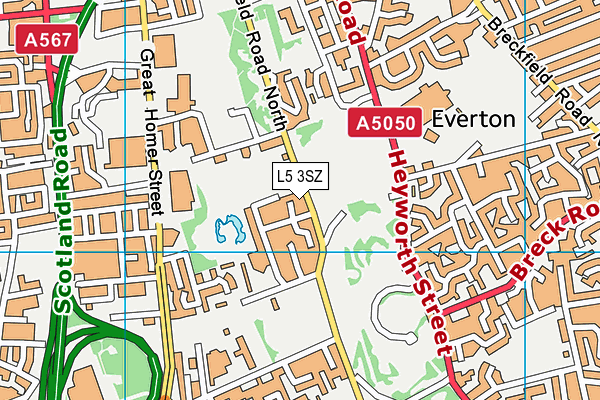 L5 3SZ map - OS VectorMap District (Ordnance Survey) L5 3SZ map - OS VectorMap District (Ordnance Survey)