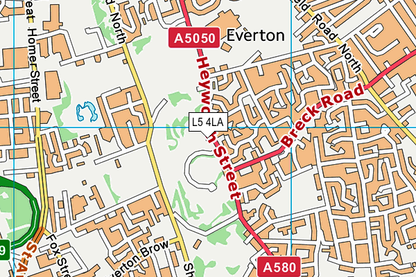 L5 4LA map - OS VectorMap District (Ordnance Survey) L5 4LA map - OS VectorMap District (Ordnance Survey)