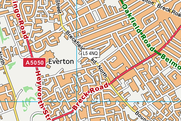 L5 4NQ map - OS VectorMap District (Ordnance Survey)
