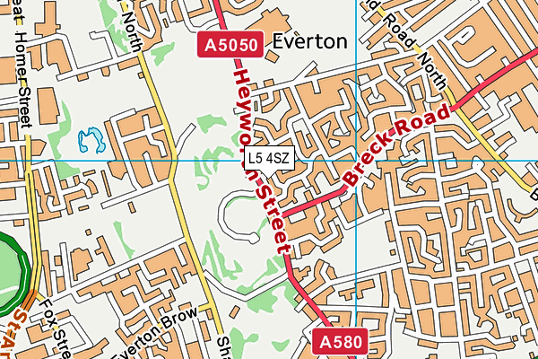 L5 4SZ map - OS VectorMap District (Ordnance Survey) L5 4SZ map - OS VectorMap District (Ordnance Survey)