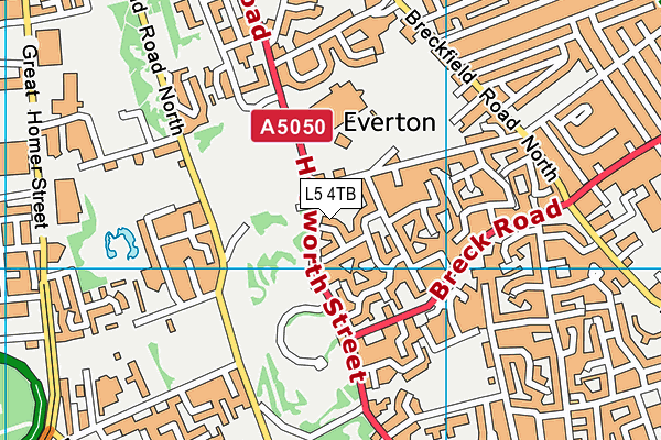 L5 4TB map - OS VectorMap District (Ordnance Survey) L5 4TB map - OS VectorMap District (Ordnance Survey)