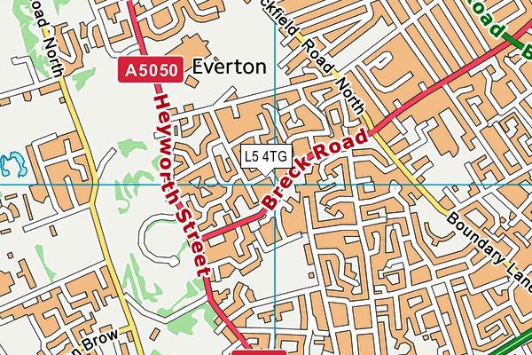 L5 4TG map - OS VectorMap District (Ordnance Survey) L5 4TG map - OS VectorMap District (Ordnance Survey)