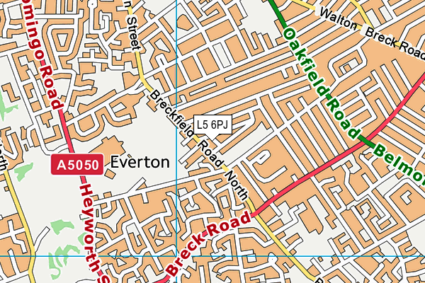 L5 6PJ map - OS VectorMap District (Ordnance Survey) L5 6PJ map - OS VectorMap District (Ordnance Survey)