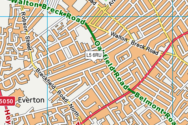 L5 6RU map - OS VectorMap District (Ordnance Survey) L5 6RU map - OS VectorMap District (Ordnance Survey)