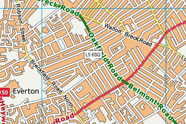 L5 6SQ map - OS VectorMap District (Ordnance Survey) L5 6SQ map - OS VectorMap District (Ordnance Survey)