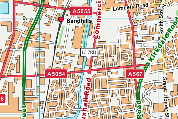 L5 7RD map - OS VectorMap District (Ordnance Survey) L5 7RD map - OS VectorMap District (Ordnance Survey)